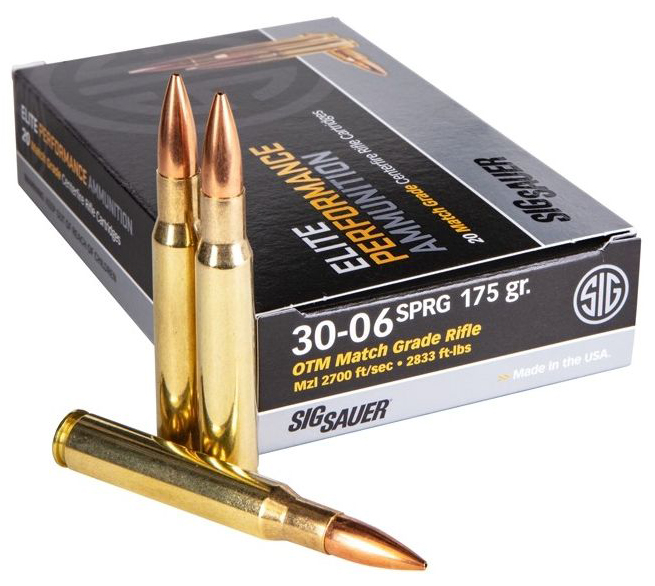 SIG AMMO 30-06 175GR OTM ELITE MATCH GRADE 20/10 - Sale